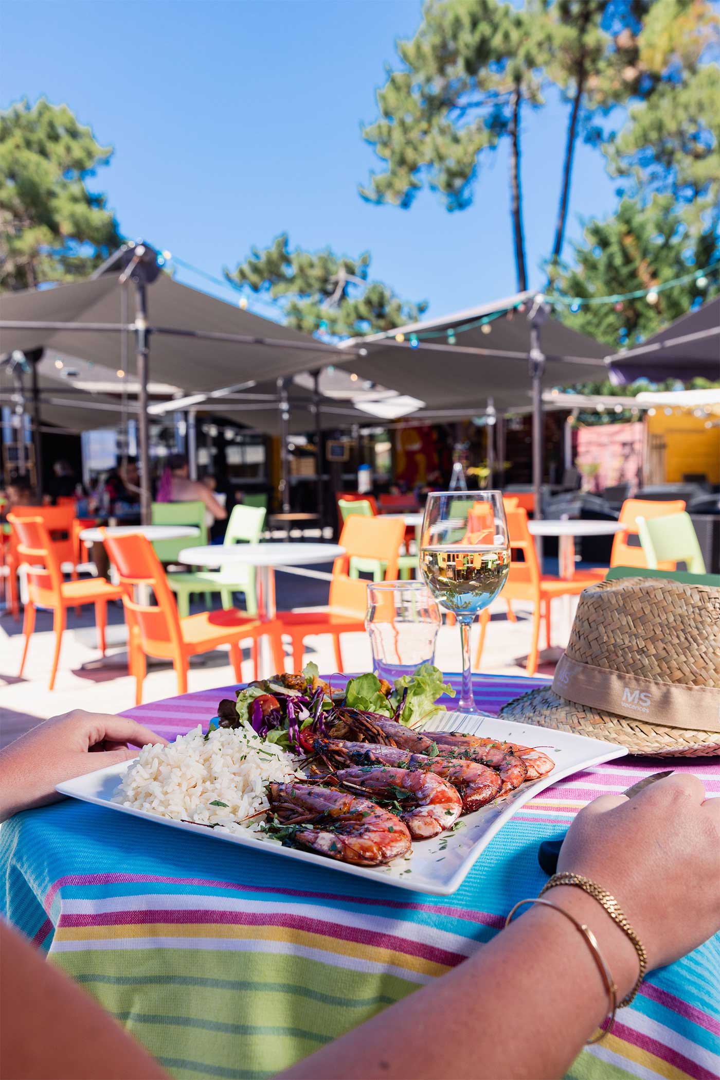 Restaurant au Camping Campéole Médoc Plage à Montalivet_les_Bains en Gironde